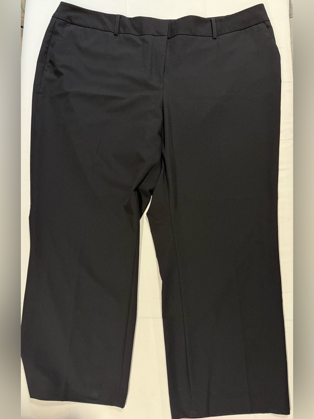 Liz Claiborne Sophie 22W Short Black Dress Pants Career Office Plus Size